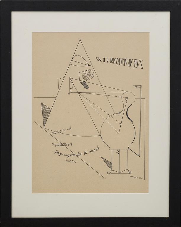 MAX ERNST, lithograph printed signature.