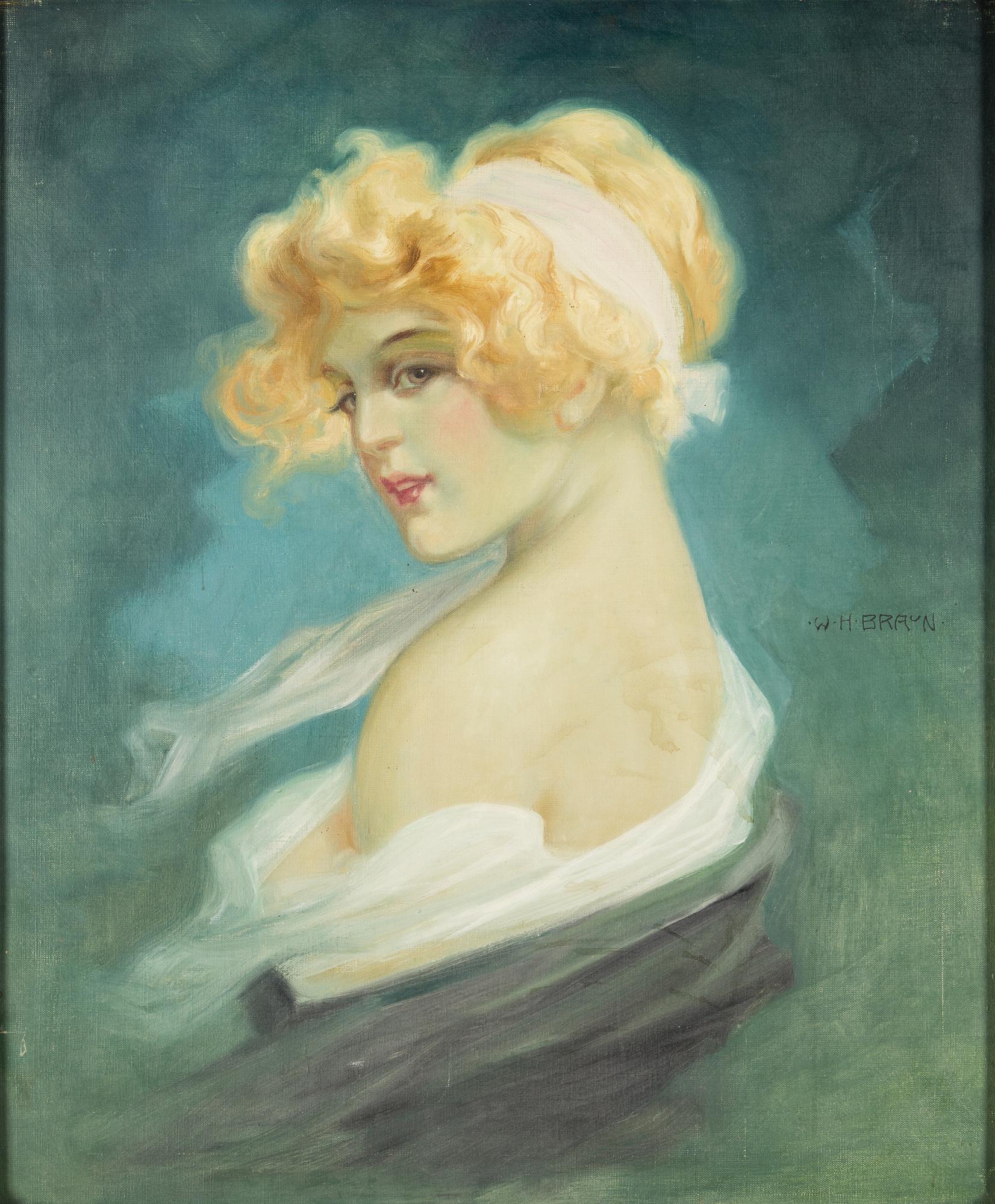 WILHELM HANS BRAUN, oil on canvas, signed.