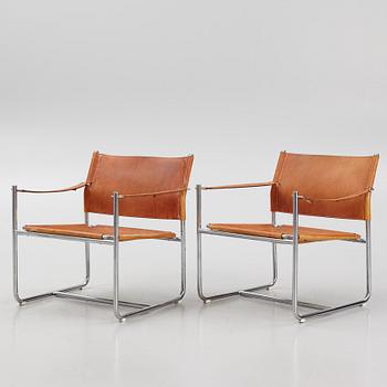 Karin Mobring,  a pair of armchairs, "Amiral", IKEA, 1970s.