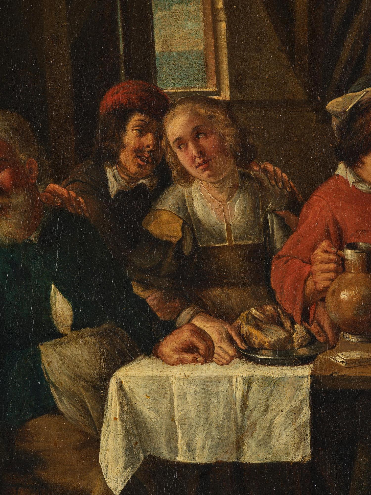 David Ryckaert d.y, attributed to, Inn scene.