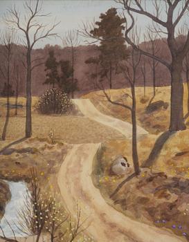 Oskar Bergman, "Vår vid Erstavik".