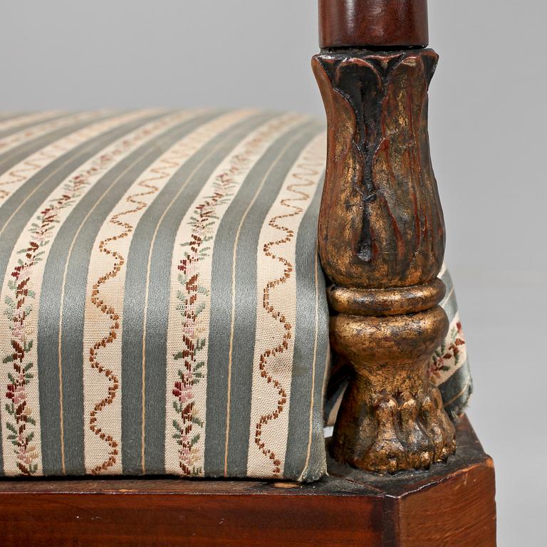 KARMSTOLAR, ett par, Karl Johan, 1800-talets första hälft.