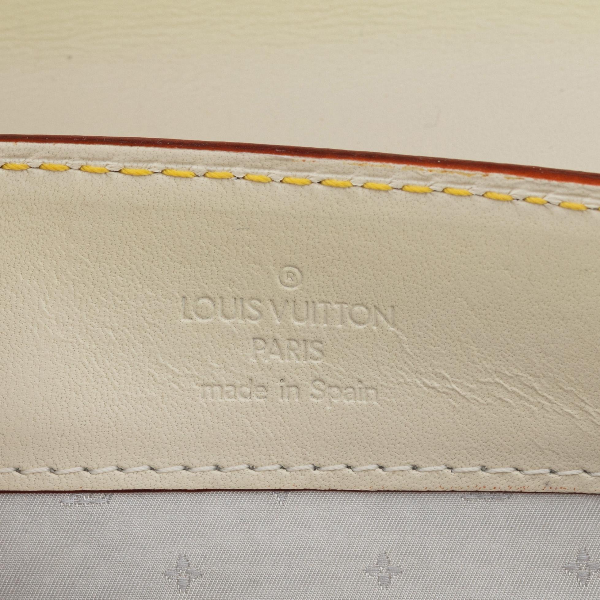 Louis Vuitton, a 'Suhali Le Talentueux blanc' leather bag, 2003.
