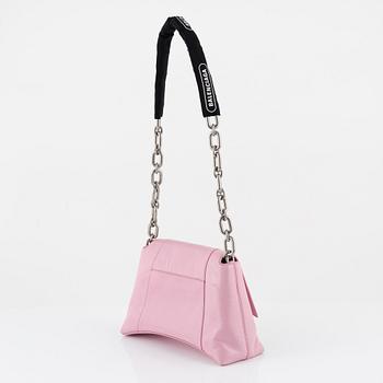 Balenciaga, a pink leather 'Downtown' bag.