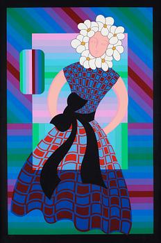 Victor Vasarely, silkscreen in colours, signed 69/275.