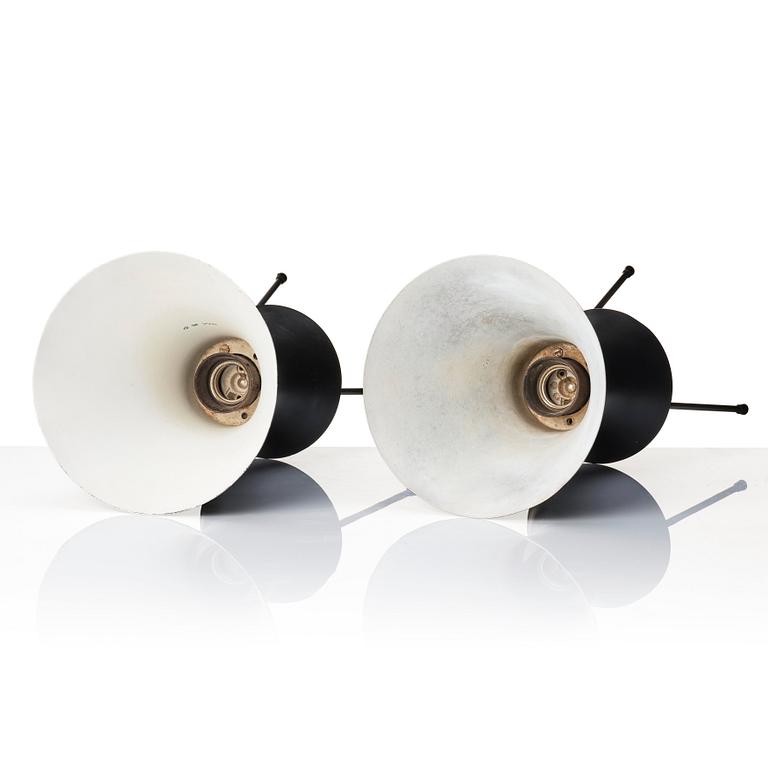 Bergboms, a pair of table lamps, model 'B 32', Malmö, Sweden 1950s.