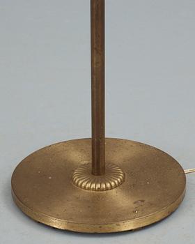 GOLVLAMPA, mässing, Sverige, 1940-tal.