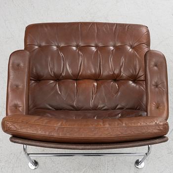 Bruno Mathsson, a pair of 'Birgitta' armchairs, Dux, Sweden,