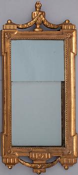 SPEGEL / SPEGELLAMPETT, gustaviansk, 1700-talets slut.