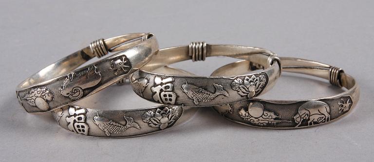 SMYCKEN, 5 delar, Kina, 1900-tal.