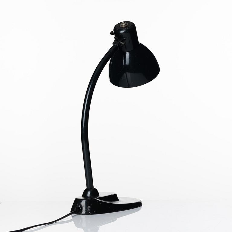 Marianne Brandt, & Hin Bredendieck, an office table lamp, Kandem, Germany, model 756, post 1927.