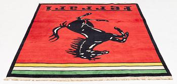 A 'Ferrari' rug, c. 230 x 170 cm.