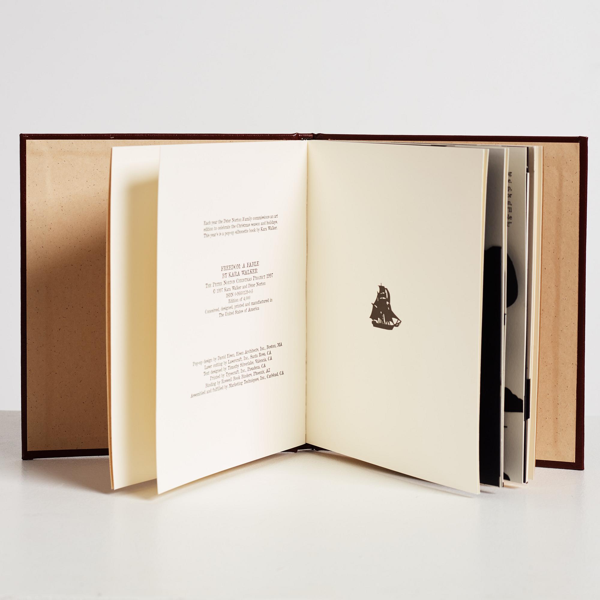 Kara Walker, multiple, 1997. Peter Norton Family Christmas Project 1997.