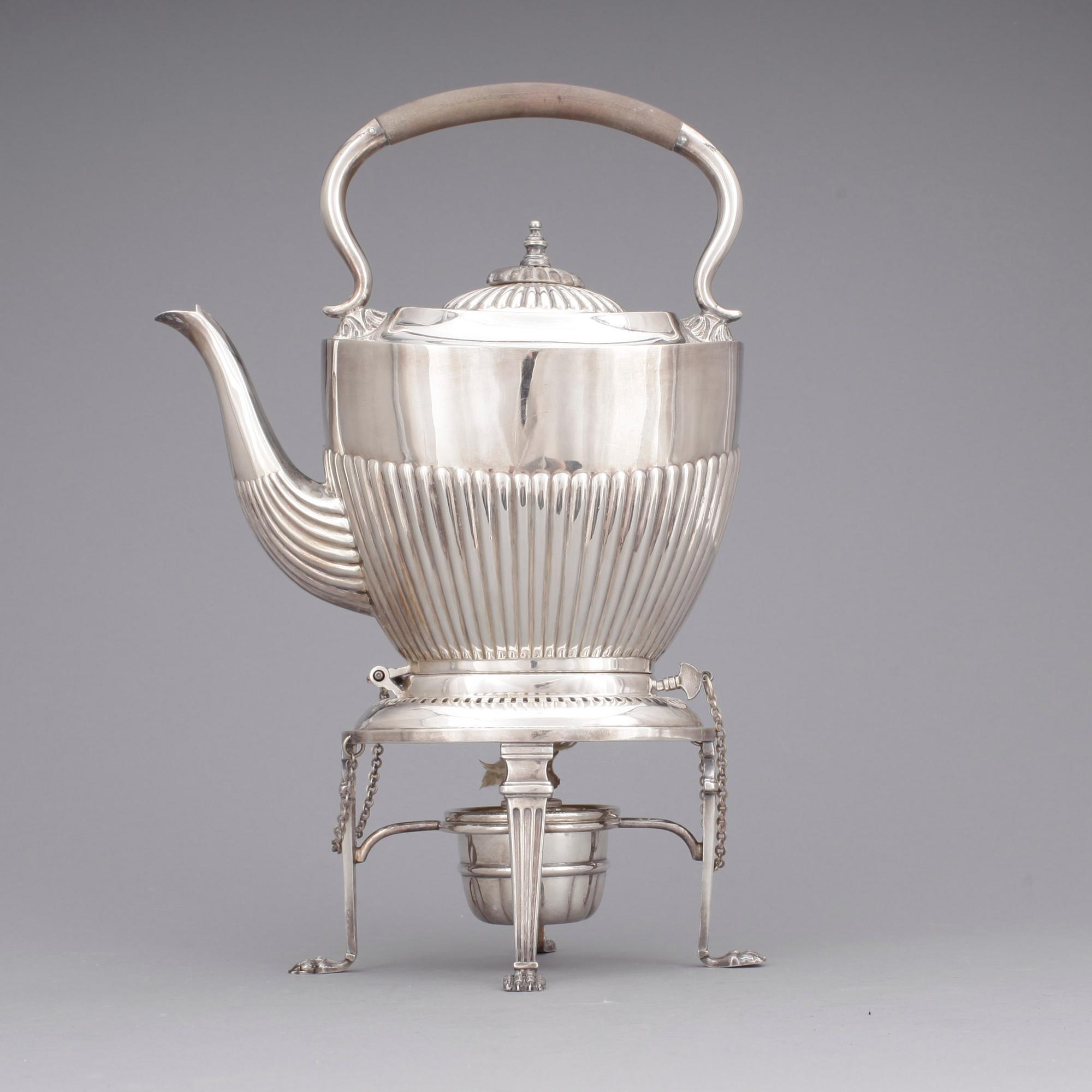 TEKÖK, nysilver, troligen England 1910-20-tal.