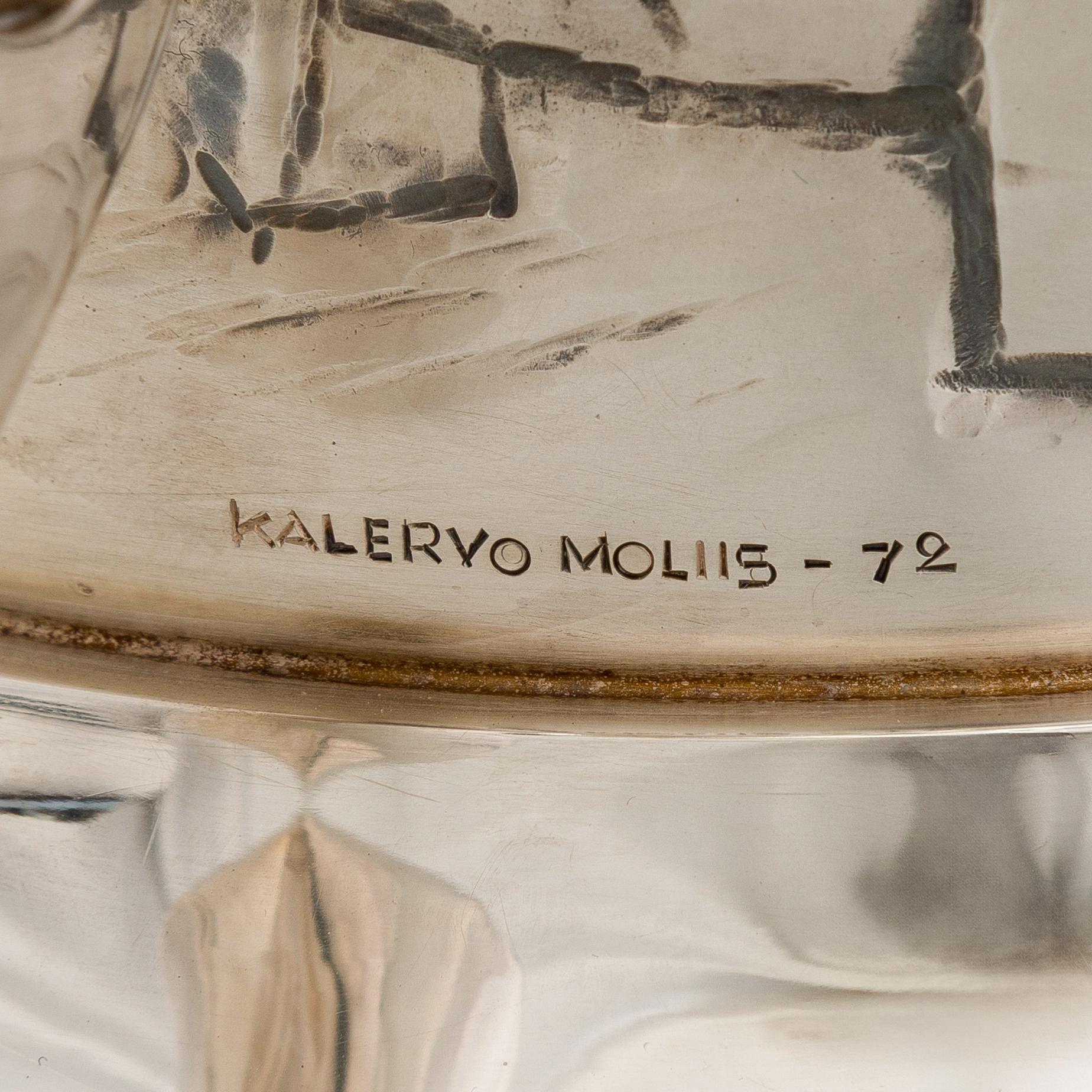 A silver tankard, Auran Kultaseppä Turku 1972.