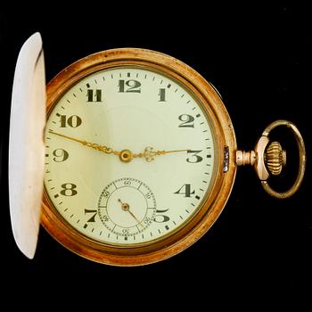 HERRFICKUR, guld 14k, 1900-talets första hälft. Vikt ca 77 gram.