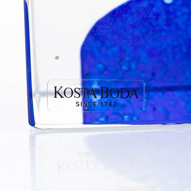 Bertil Vallien, Three glass objects, Kosta Boda.