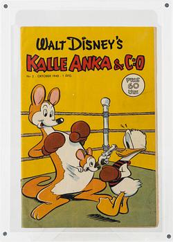 Comic book, "Donald Duck & Co" No. 2, 1948.