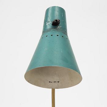 Hans-Agne Jakobsson, probably. A model '2851' floor lamp, Karlskrona Lampfabrik, 1950's.