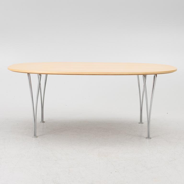 Bruno Mathsson, a 'Superellips' coffee table, Fritz Hansen, Denmark, the year 2000.