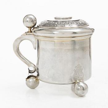 Karl Anderson, Dryckeskanna, silver, Stockholm 1921.