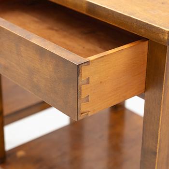 A pair of bedside tables, early 20th century.