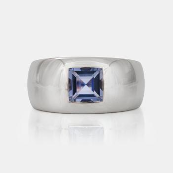 A Chaumet iolite ring.