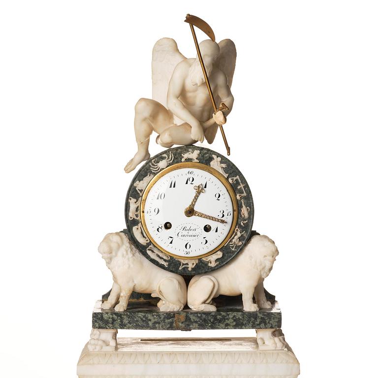 Bordsur, av Robert & Courvoisier (firma verksam i Chaux-de-Fonds, Schweiz, 1781-1811), Empire.