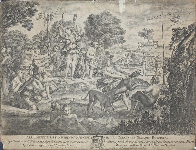 Det Bondeska Skåpet, sannolikt Paris, 1600- samt 1800-tal, Louis XIV och Louis XIV-stil.