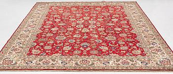 Carpet, Tabriz, approx. 386 x 280 cm.