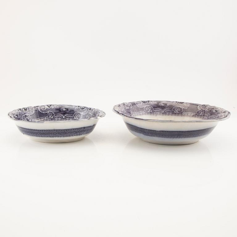 Servis 89 dlr earthenware "Lorraine" S&Co around 1900.