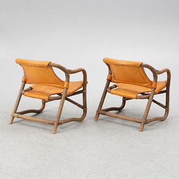 Armchairs, a pair, "Espri", Ikea, 1970s.
