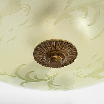 Ceiling lamp, 1930s/40s.