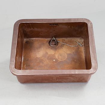 TVÄTTHO/HANDFAT, stengods. Höganäs, 1900-talets första hälft.