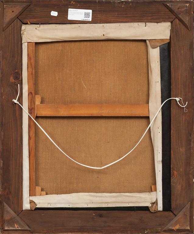 OKÄND KONSTNÄR, olja på duk, ej signerad, 1900-talets första hälft.