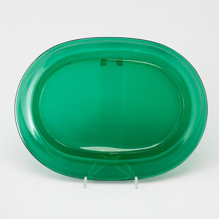 a set of 6 glass lobster plates by Josef Frank for Firma Svenskt Tenn.