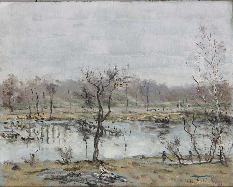 Helge Dahlman, Munksnäs gård.