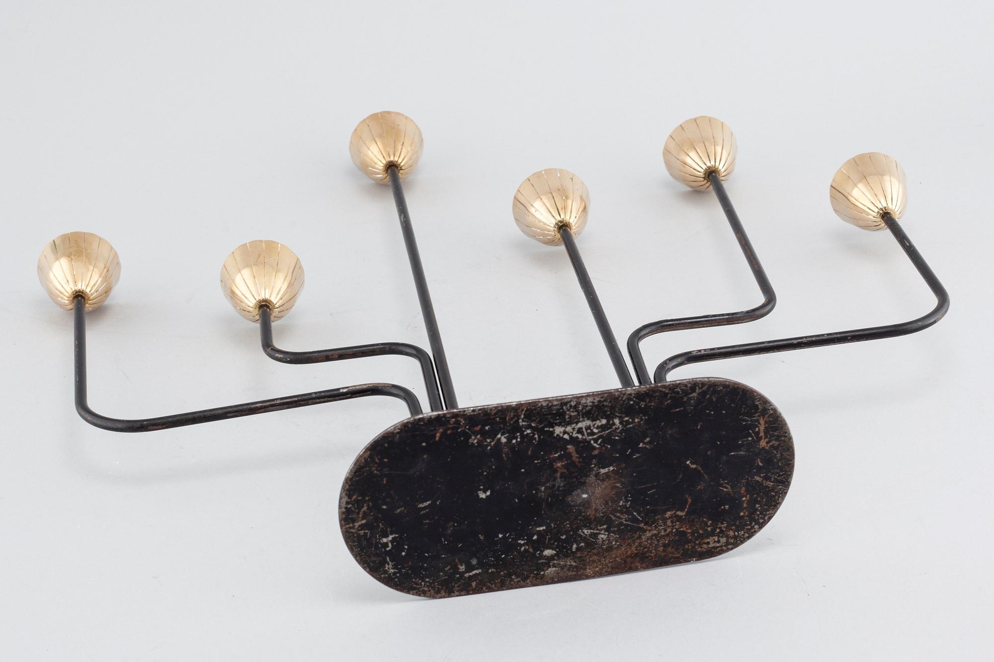 GUNNAR ANDER, kandelaber, Ystad Metall, 1900-talets tredje kvartal.