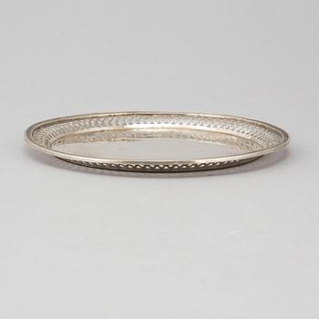 a Russian silver plate hallmarks АЯ & СГ, S:t Petersburg 1811.