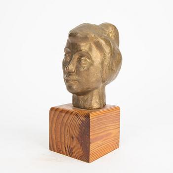 Gunnar Nilsson, a signed bronze sculpture.