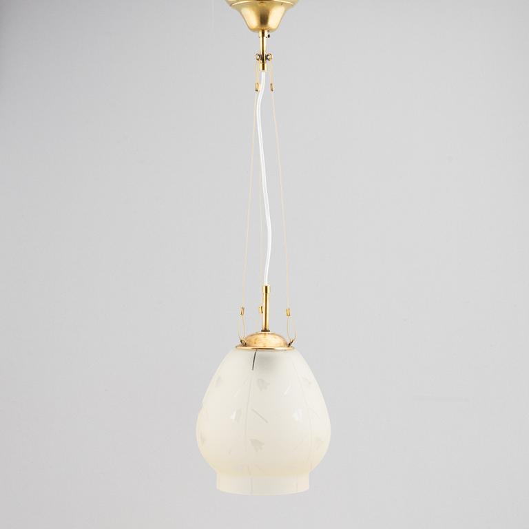 Ceiling lamp, Swedish Modern, 1940s.