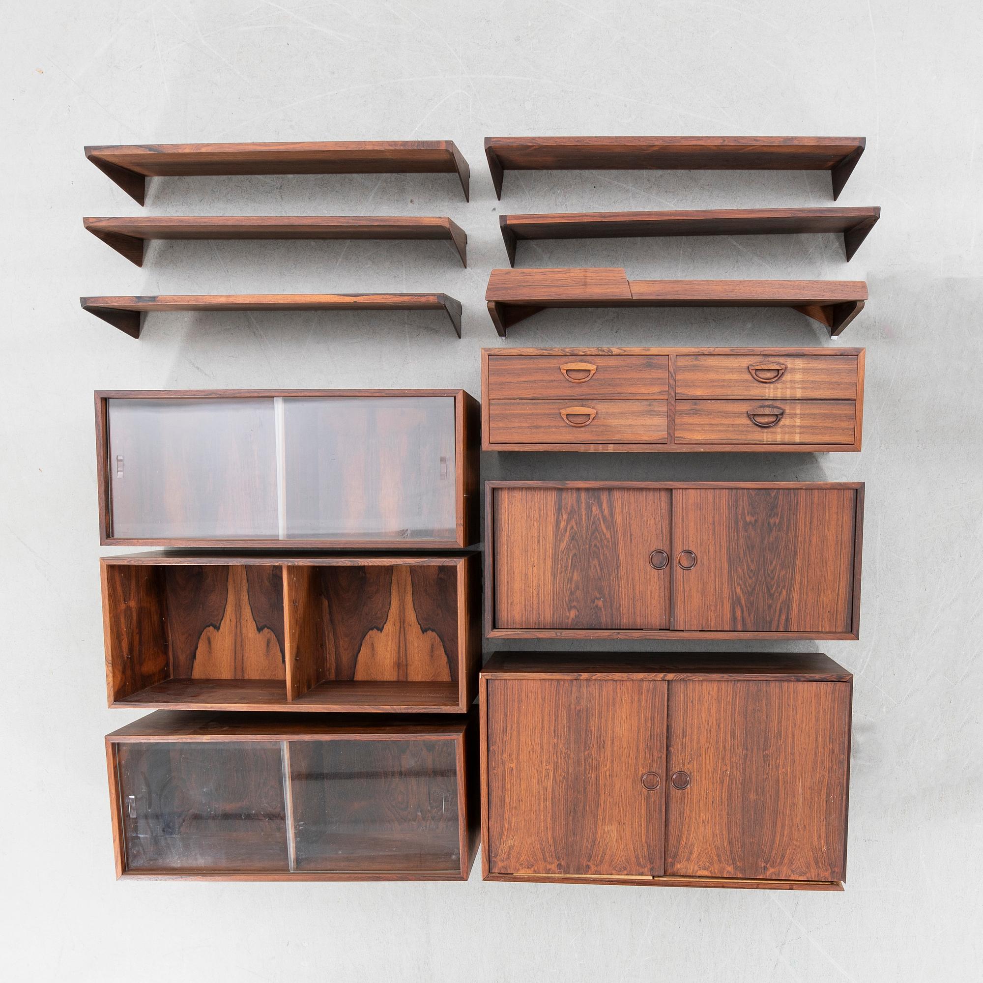 Kai Kristiansen, Shelf system, "FM shelf", Denmark, 1960s.