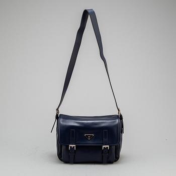 PRADA "Pattina Messenger bag Tessuto/Vela Baltico".