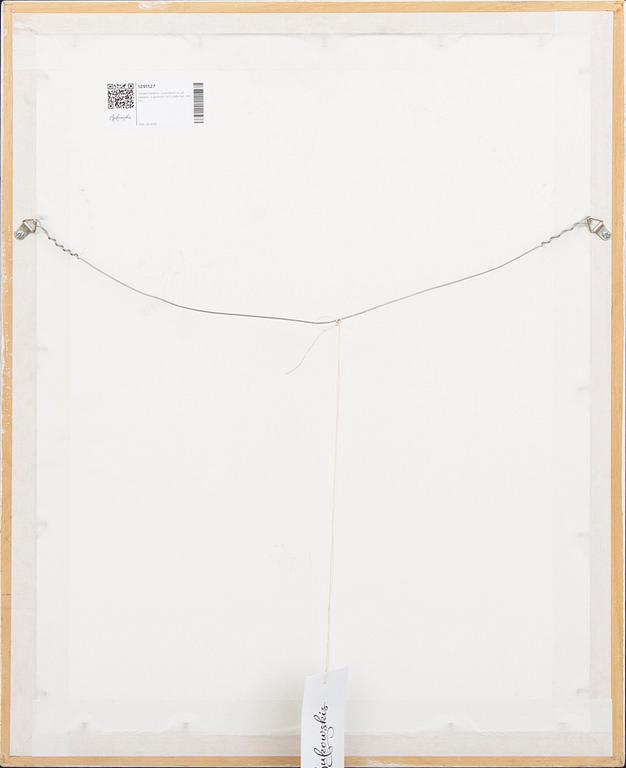 Jorge Castillo, a signed and dated mixed media on paper.