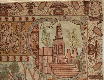 MATTA. Täbris Figural. 232 x 168,5 cm.