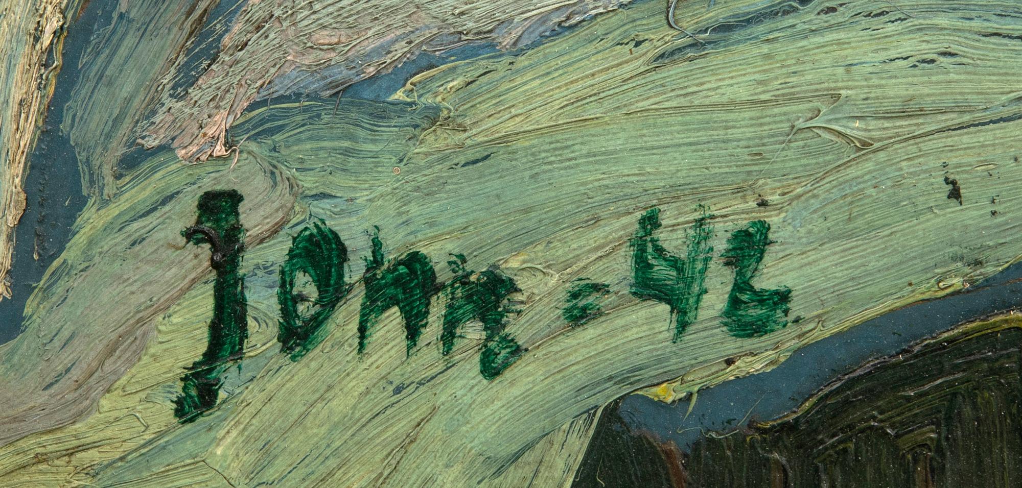 Gunnar Jonn, Landskap med vattendrag.