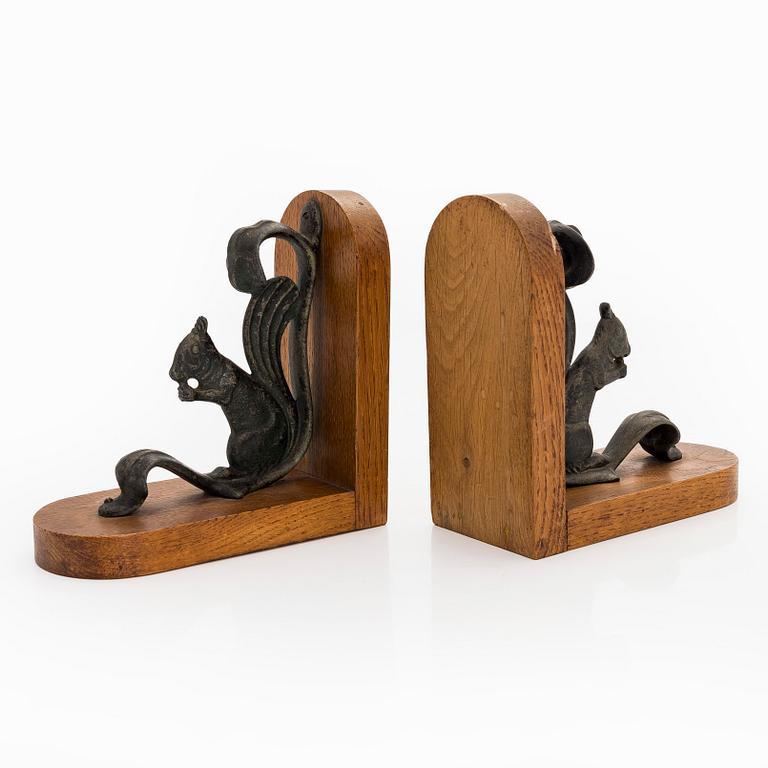 A pair of 20th century bookends.