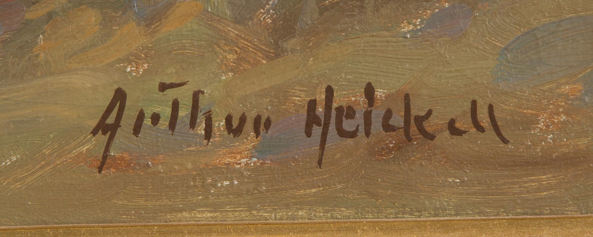 Arthur Heickell, Jokimaisema.