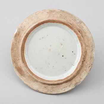 LOCKURNA, porslin, Kina, sannolikt 1800-tal.