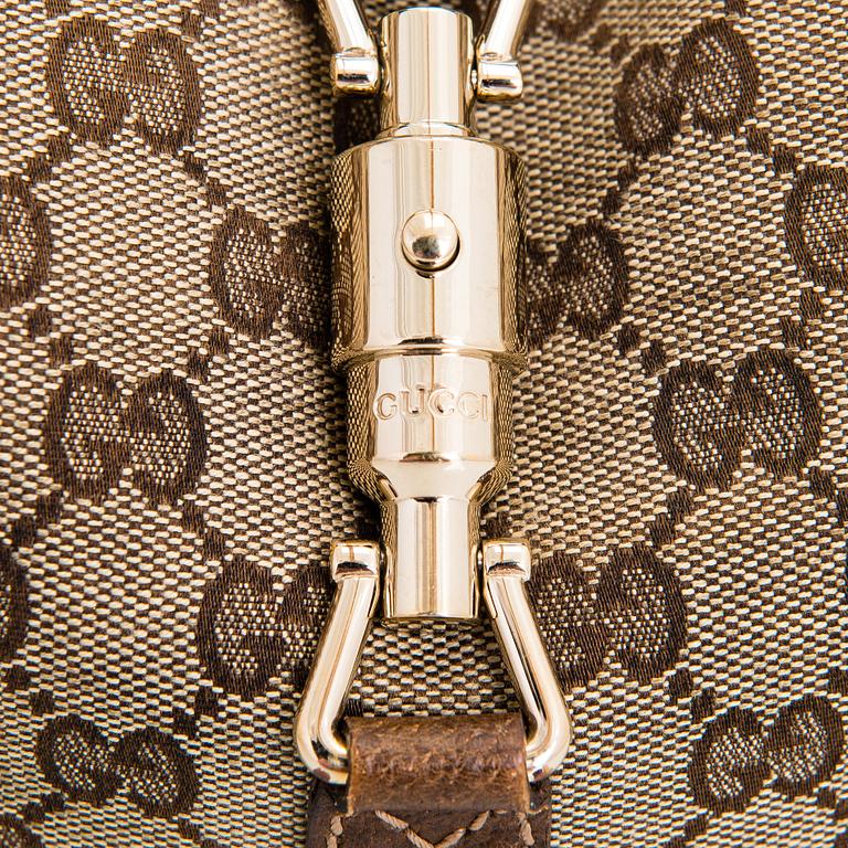 Gucci, A  monogram 'Jackie' Bag.